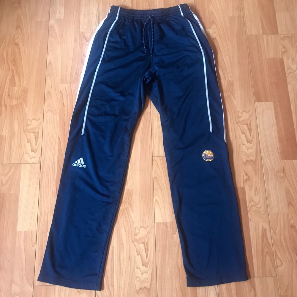Adidas Warriors Navy Blue Track Pants